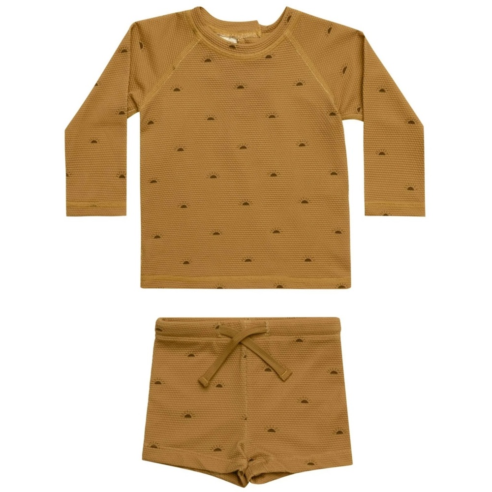 Quincy Mae Rashguard and Shorts Set - Sunrise